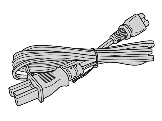 楽天市場】Panasonic/パナソニック対応 メガネ型電源コード 1.5m 2ピン