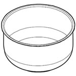 SHARP　シャープ　部品コード：2343800305 ジャー炊飯器用内ナベ