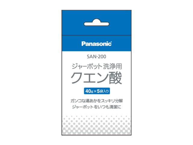 人気No.1 Panasonic ５袋入り パナソニックジャーポット用 部品コード 洗浄用クエン酸 キッチン家電