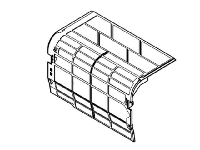 ２枚まで Panasonic パナソニックエアコン用 エアフィルタ 左側用 部品コード 安全Shopping