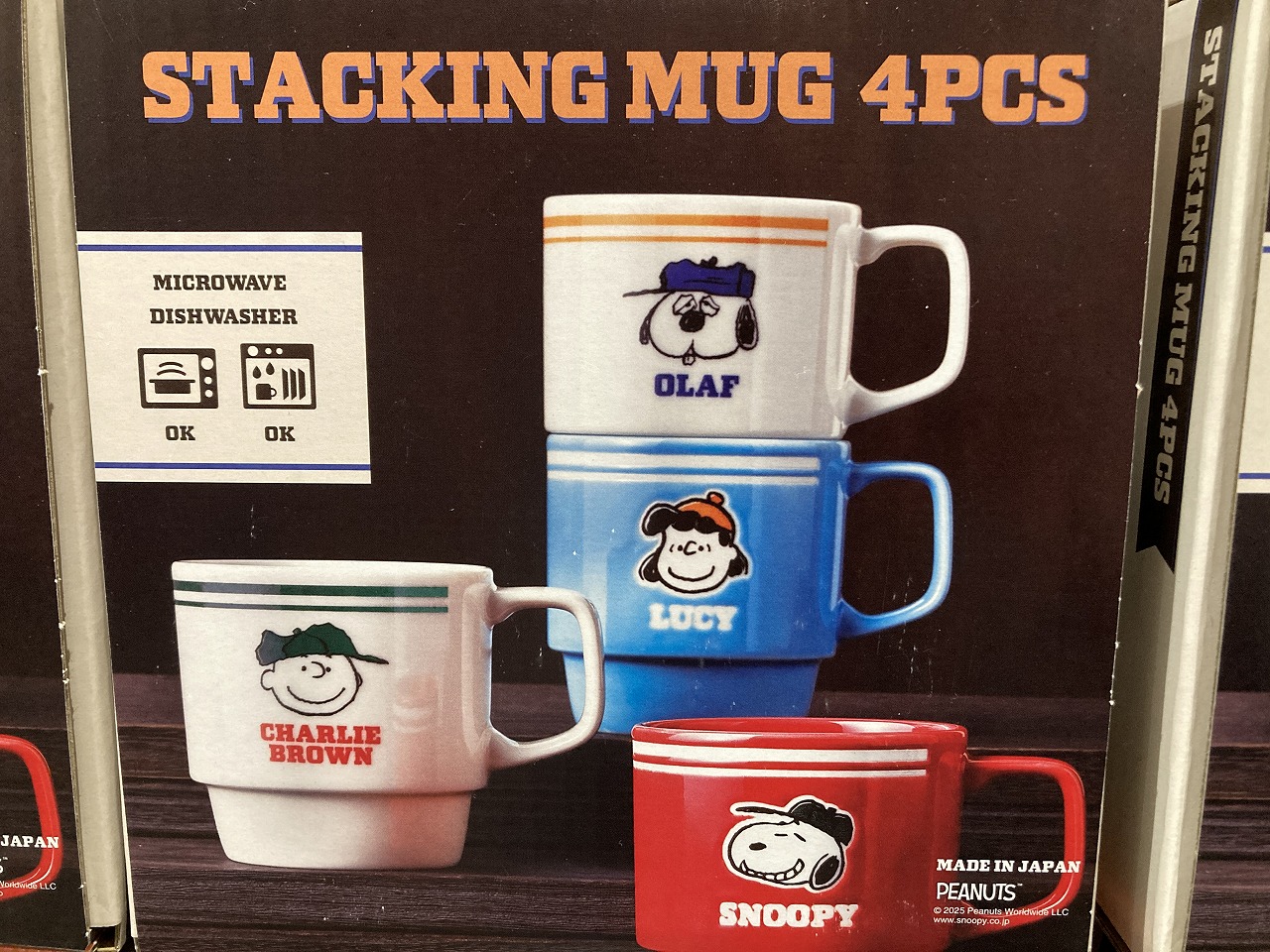 スヌーピー マグカップ セット 新品 スタッキング SNOOPY ニコアンド