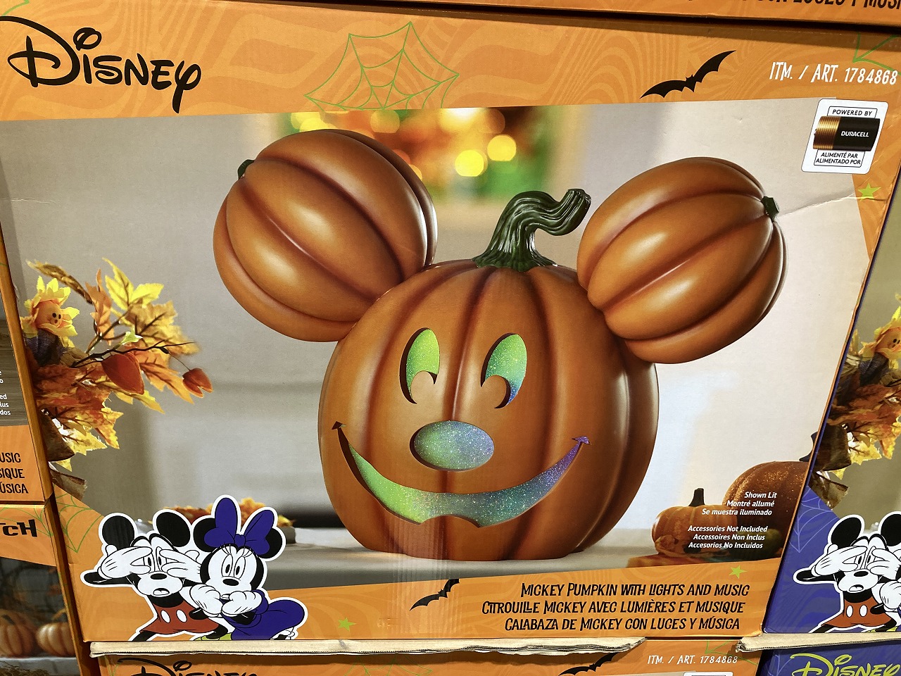 ミッキー カボチャ型ボウル　クッキージャー　ディズニー jackolantern-mn-1.jpg