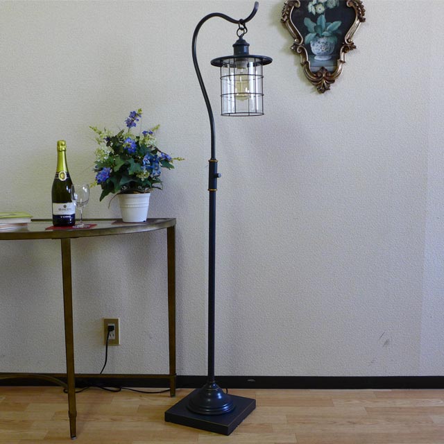 Usfurniture Stands Light Lantern Streetlight Style Floor Light