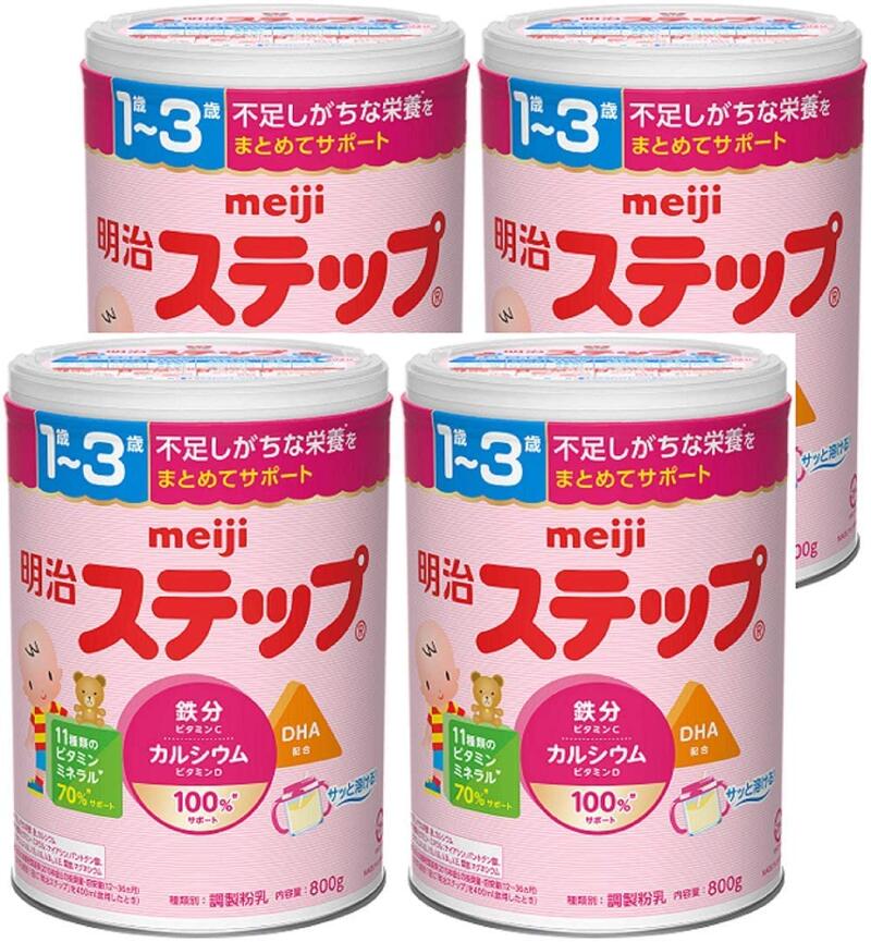 楽天市場】明治ステップ 800g×8缶パック 粉ミルク : 牛若物産楽天市場店