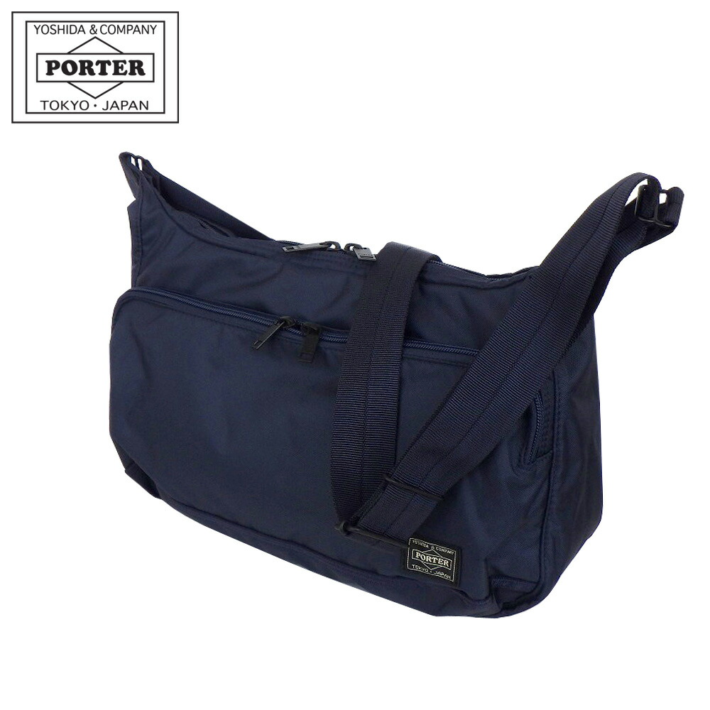 ポーター フラッシュ ショルダーバッグ 689-05938 吉田カバン PORTER FLASH 舟形ショルダー 斜め掛けショルダー 日本製｜うわじまさかもとカバン店