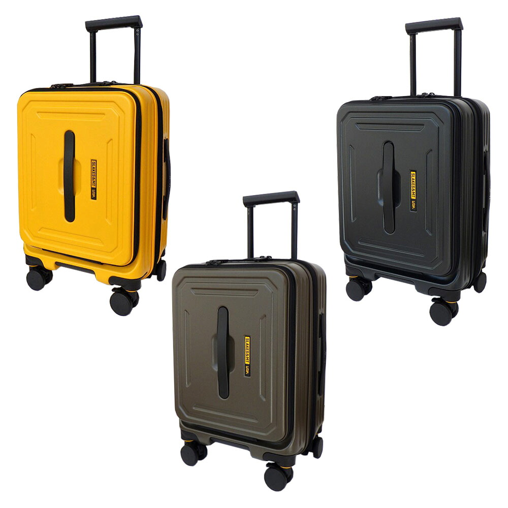 5LAKES&MT ファイブレイクス アンド エムティー 310-4020 36-43リットル TSAロック フロント(前)ポケット ダブルホイール(双輪) マチ幅拡張 キャリーケース スーツケース ジッパーキャリー｜うわじまさかもとカバン店