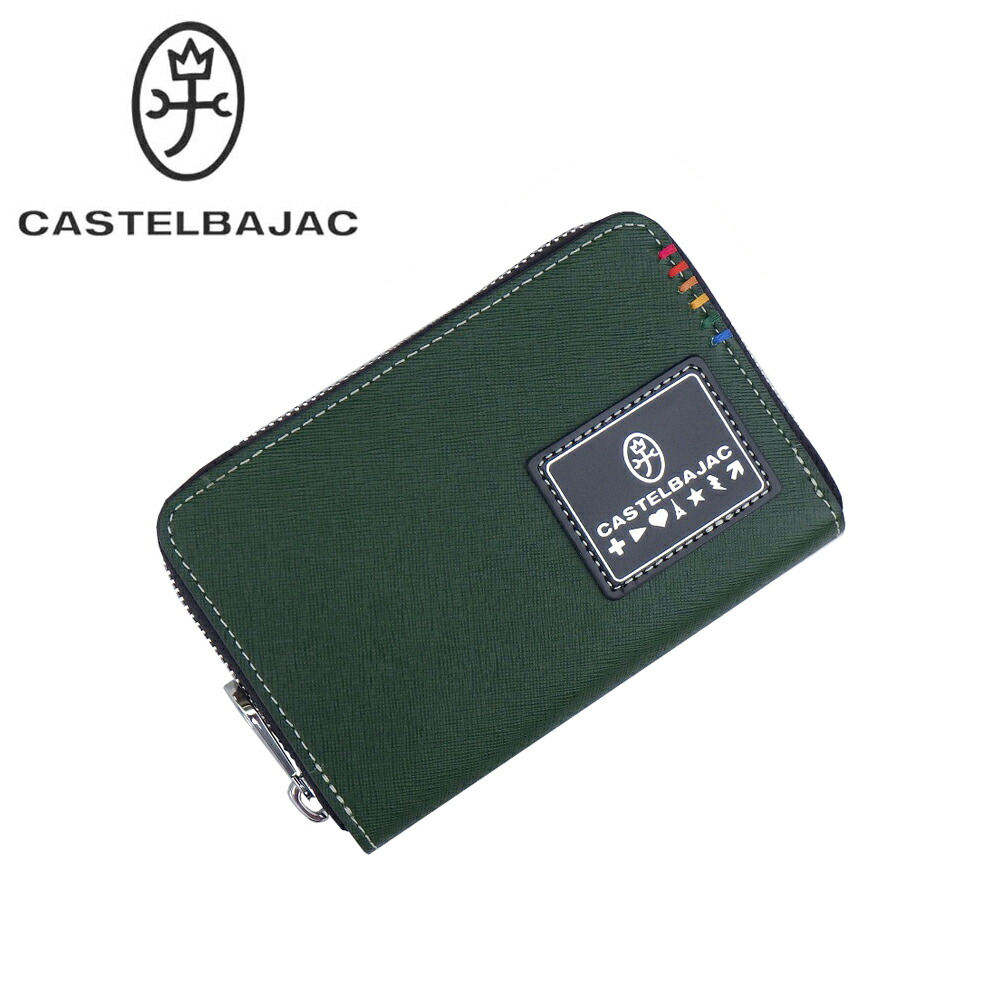 CASTELBAJAC カステルバジャック ソート小物 ラウンドファスナー二つ折り財布 ミドル財布 サード財布 034614 メンズ財布 紳士財布