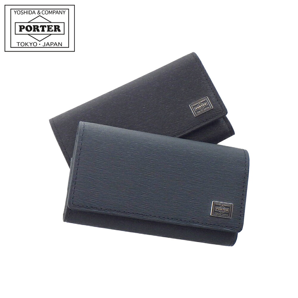ポーター カレント キーケース 052-02206 吉田カバン PORTER CURRENT 4連 キーケース ネイビー ブラック 日本製
