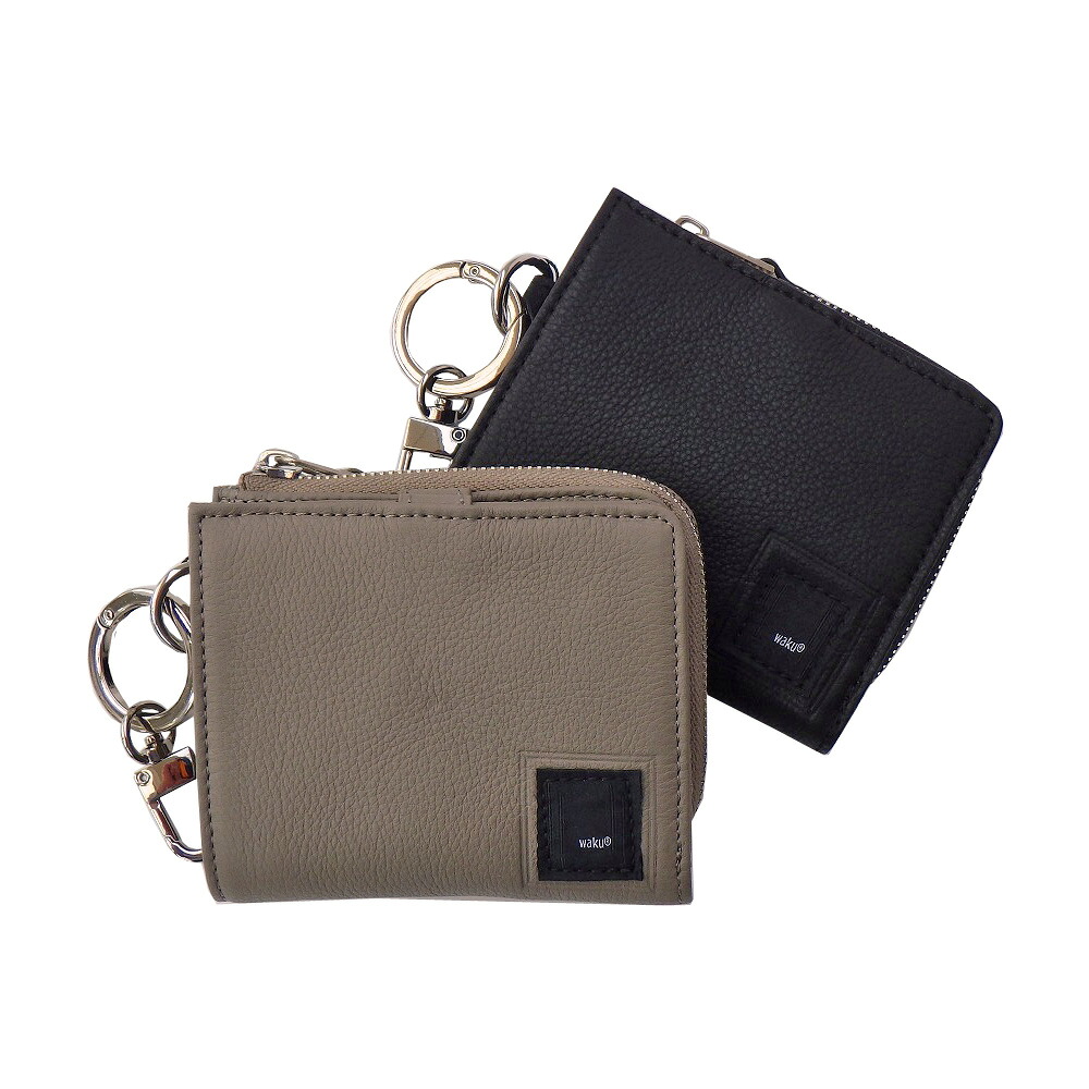 waku ワク 牛革 財布 二つ折り財布 WKW-0008