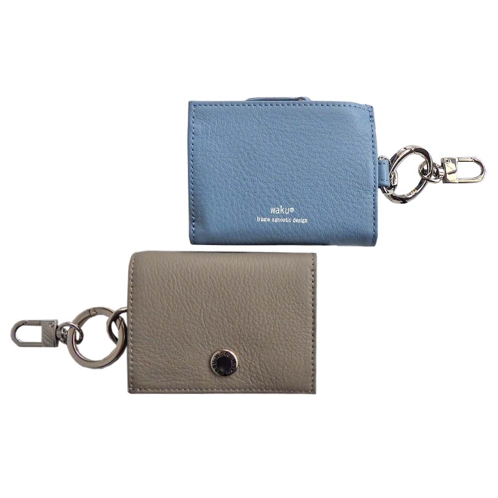 waku ワク 牛革 財布 三つ折り財布 コンパクト財布 WKW-0017 レディース