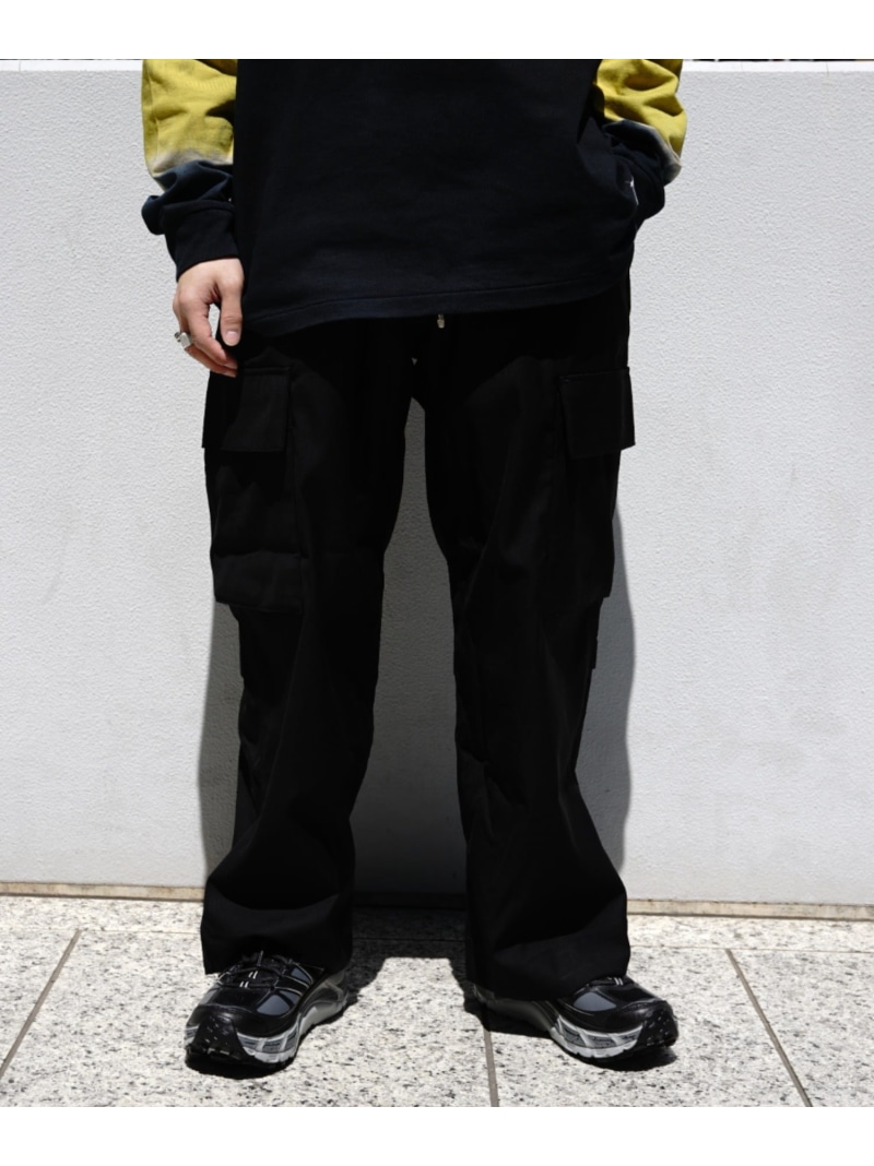 B omnivore/ビーオムニボー TR CARGO PANTS BEAVER ビーバー パンツ その他のパンツ ブラック【送料無料】[ Fashion]