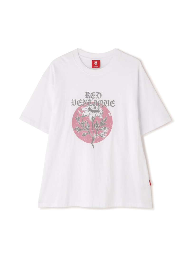 VENTIQUE/ベンティーク/Print Tee ver3 LHP エルエイチピー トップス カットソー・プルオーバー 白いこと【貨物輸送無料】[ Fashion]
