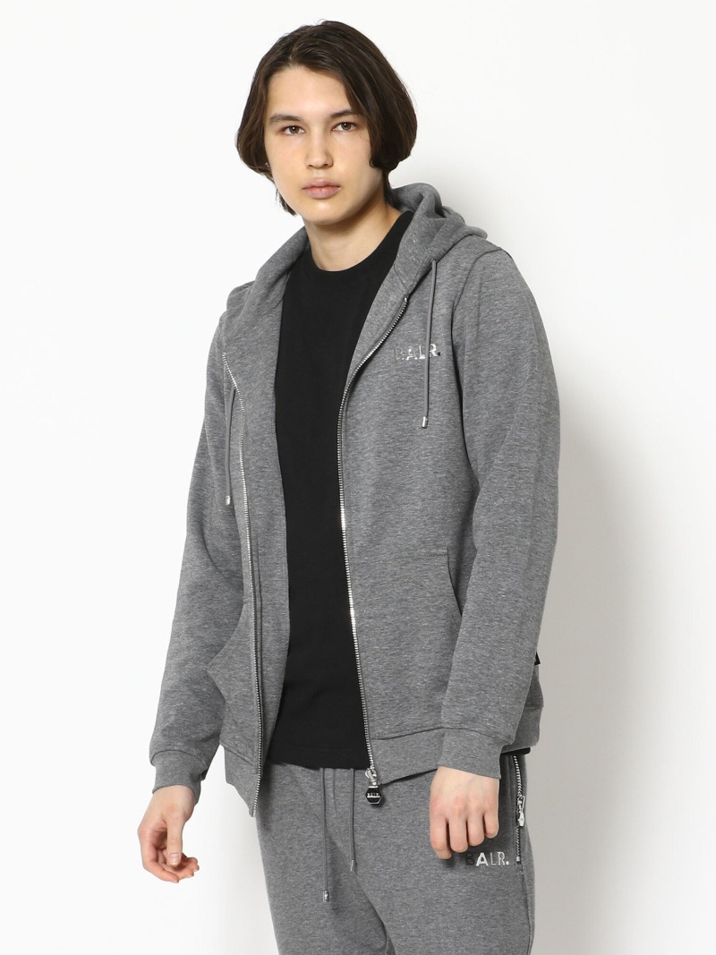 Balr ボーラー Q Series Straight Zip Hd ジップフーディー B 2nd ビーセカンド カットソー パーカー グレー ブラック 送料無料 Rakuten Fashion Elteachermurcia Com