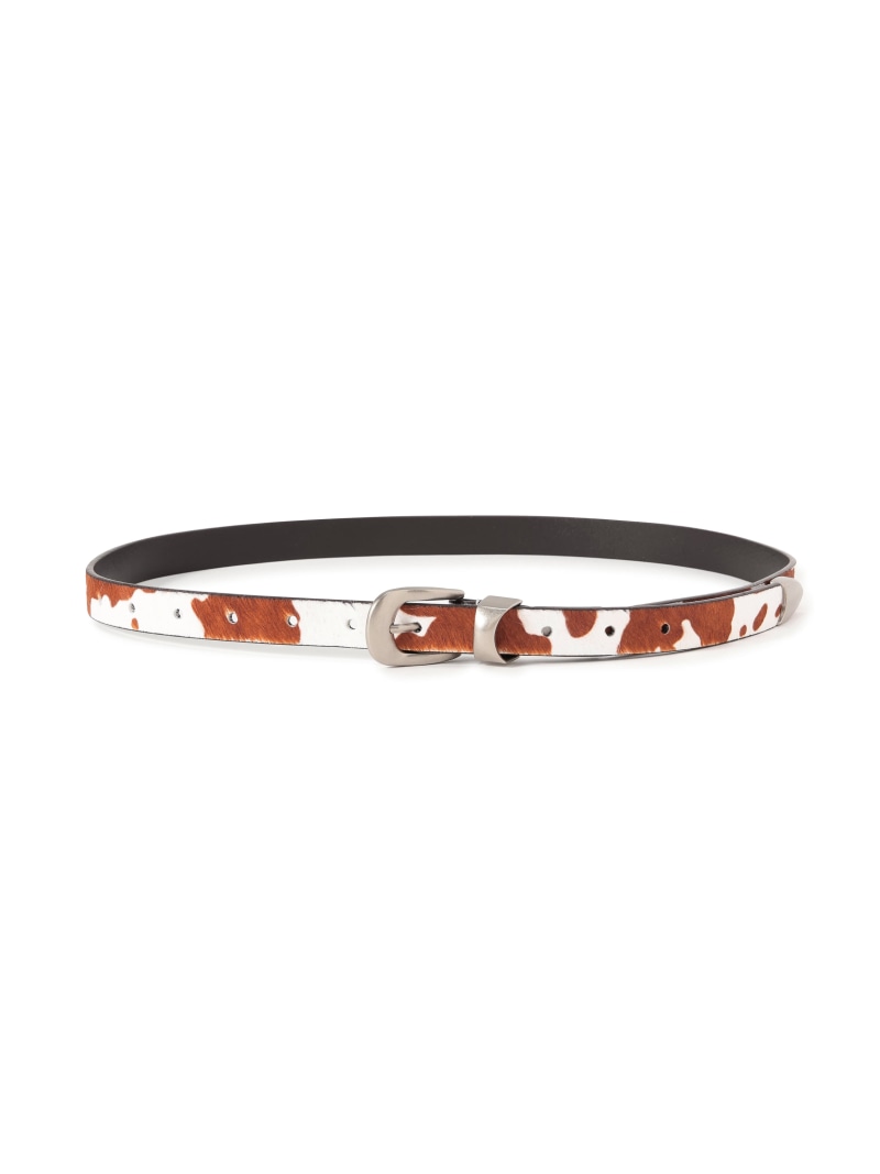 GEN_DAI/ゲンダイ/Unborn Calf BELT ROYAL FLASH ロイヤルフラッシュ ファッション雑貨 その他のファッション雑貨 ホワイト ブラウン【送料無料】[ Fashion]｜US ONLINE STORE