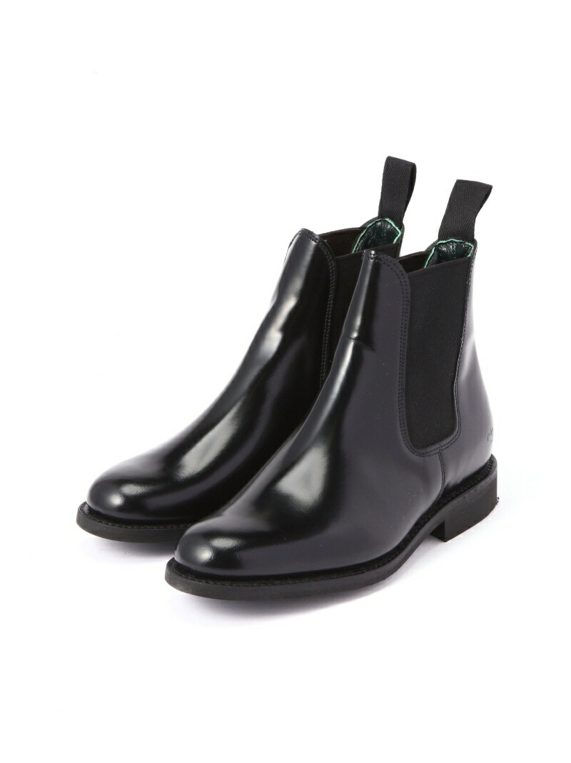 SANDERS(サンダース)別注ウィメンズ CHELSEA BOOT 266 / チェルシーブーツ B\u00272nd ビーセカンド シューズ・靴 余分の物のシューズ・靴 黒いこと【貨物輸送無料】[ Fashion]
