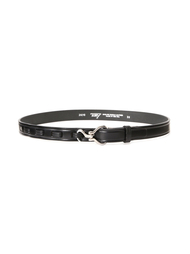 TORY LEATHER(トリーレザー) Mini Hoof Pick Belt B'2nd ビーセカンド ファッション雑貨 ベルト ブラック【送料無料】[ Fashion]