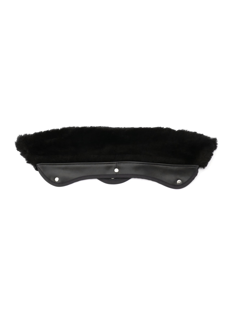 618M COLLAR FUR For RIDERS/カラー ファー フォー ライダース用 襟ボア Schott ショット ファッション雑貨 その他のファッション雑貨 ブラック ベージュ【送料無料】[ Fashion]
