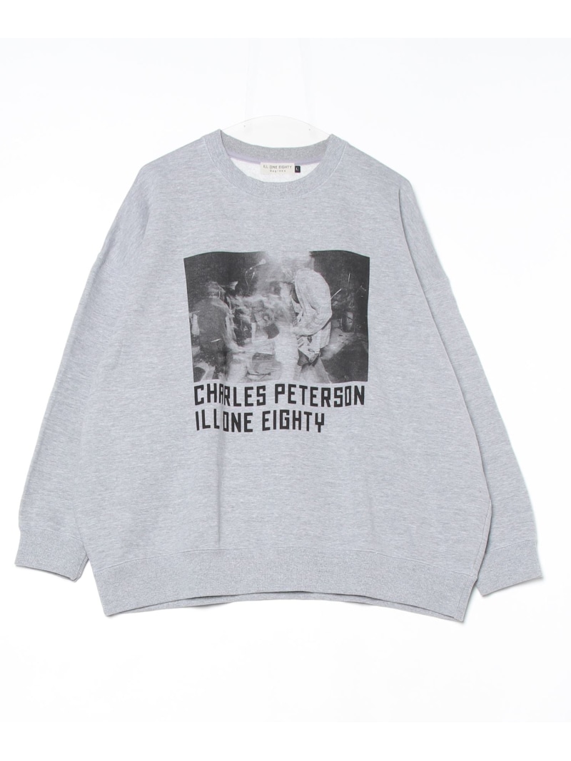 【SALE／30%OFF】ILL ONE EIGHTY/イルワンエイティ CHARLES PETERSON SWEAT B BEAVER ビーバー トップス スウェット・トレーナー グレー【RBA_E】【送料無料】[ Fashion]｜US ONLINE STORE 8,656円