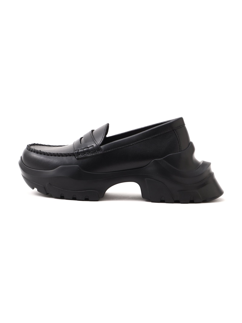 AKIKOAOKI/アキコアオキ/別注 Achilles Loafers ROYAL FLASH ロイヤル閃光電球 シューズ・靴 余分の物のシューズ・靴 黒いこと【貨物輸送無料】[ Fashion]