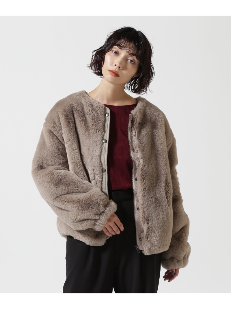 SLY LEOPARD F／FUR FRONT HOOK コート SLY LEOPARD F／FUR FRONT HOOK コート Multi_1 -ファッション
