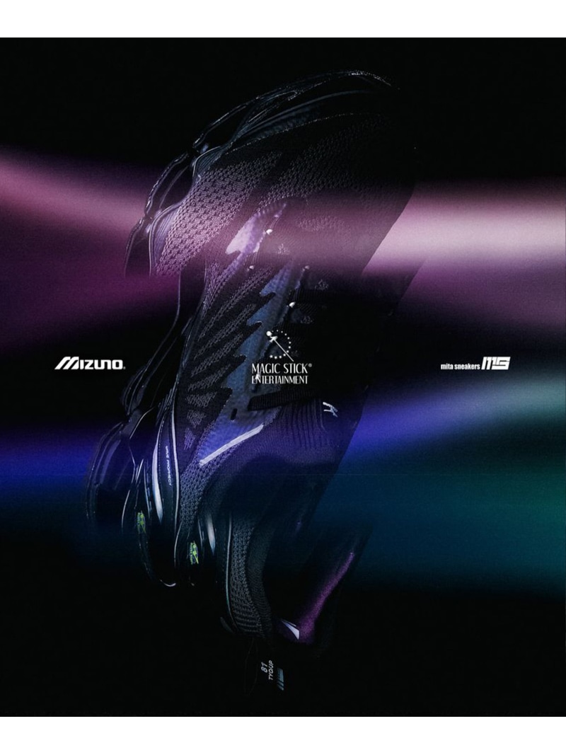 mizuno&times;MAGIC STICK&times;mita sneakers/WAVE PROCHECY LS MAGIC STICK MITA LHP エルエイチピー シューズ・靴 スニーカー ブラック【送料無料】[ Fashion]｜US ONLINE STORE 21,560円