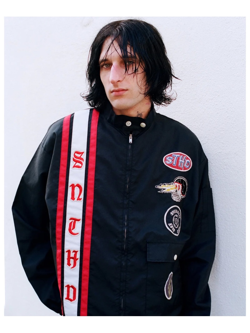 SAINT MICHAELxNEIGHBORHOOD/セントマイケル&times;ネイバーフッド/NHNylonjkt/STHD.JKTSNTHD/BK ROYAL FLASH ロイヤルフラッシュ ジャケット・アウター ブルゾン・ジャンパー ブラック【送料無料】[ Fashion]｜US ONLINE STORE