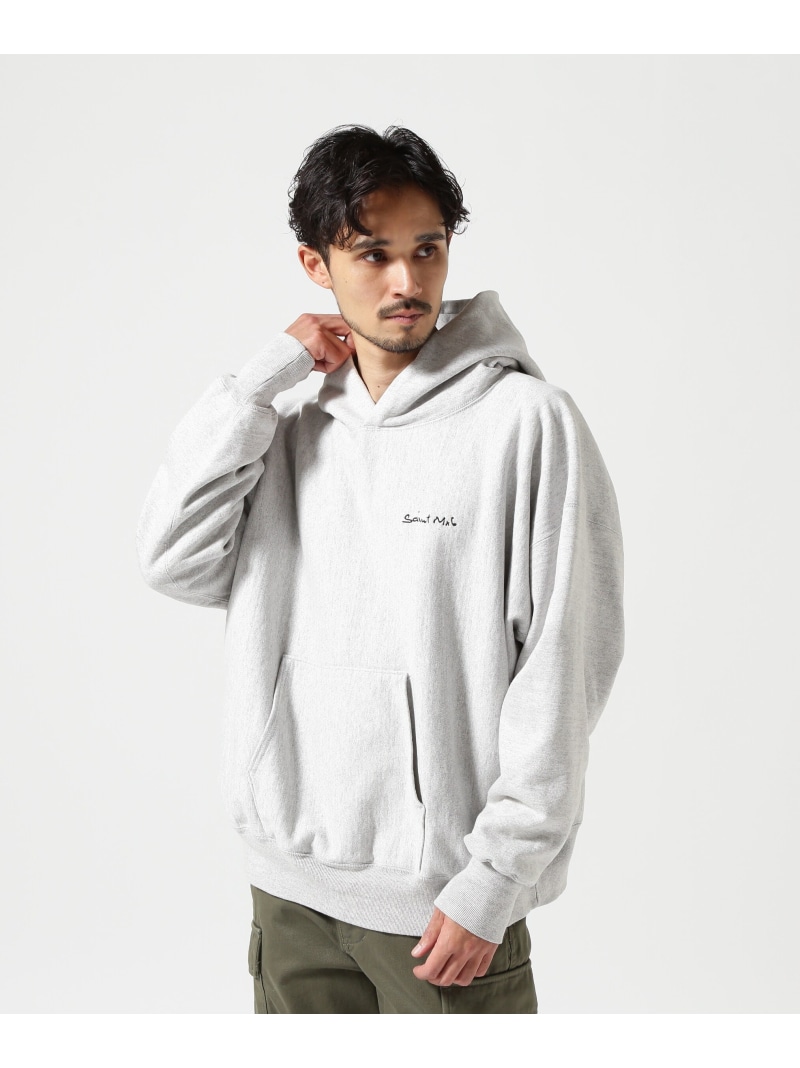 SAINT MICHAEL/セントマイケル/HOODIE/SAINT MX6/GRAY ROYAL FLASH ロイヤルフラッシュ トップス パーカー・フーディー グレー【送料無料】[ Fashion]｜US ONLINE STORE