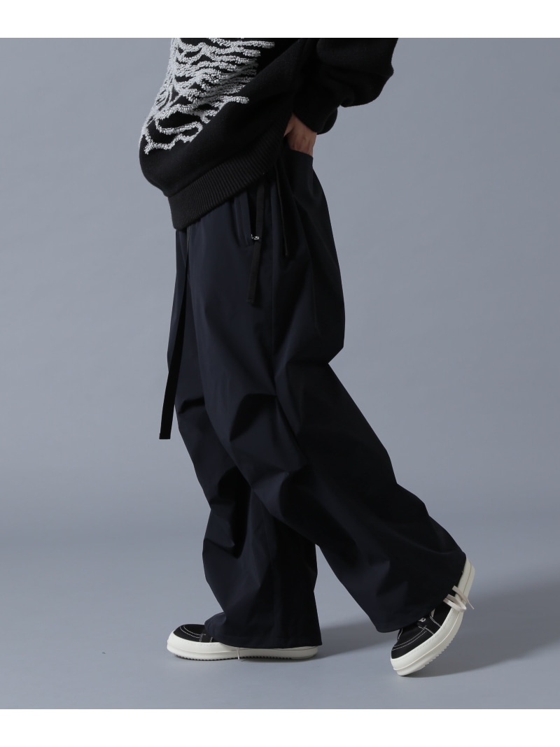【SALE／50%OFF】DankeSchon/ダンケシェーン/LAYERNYLON WIDESNOW PANTS LHP エルエイチピー パンツ その他のパンツ グレー ホワイト ブラック【RBA_E】【送料無料】[ Fashion]