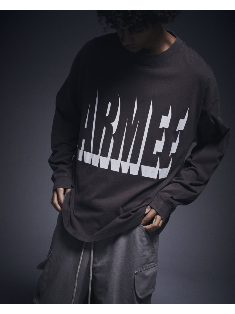 DankeSchon/ダンケシェーン/OVERDYE LST ARMEE LHP エルエイチピー トップス カットソー・Tシャツ ブラック【送料無料】[ Fashion]