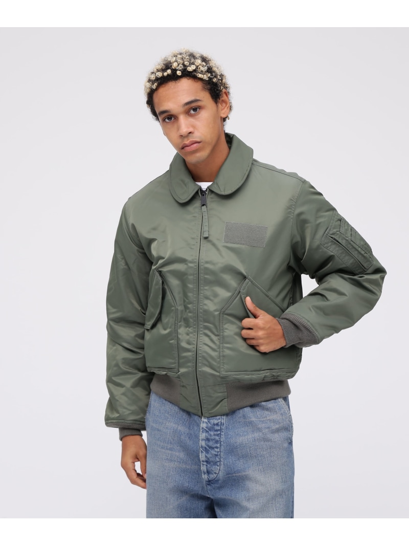 CWU 45-P COMMERCIAL AVIREX アヴィレックス ジャケット・アウター ブルゾン・ジャンパー ブラック【送料無料】[ Fashion]