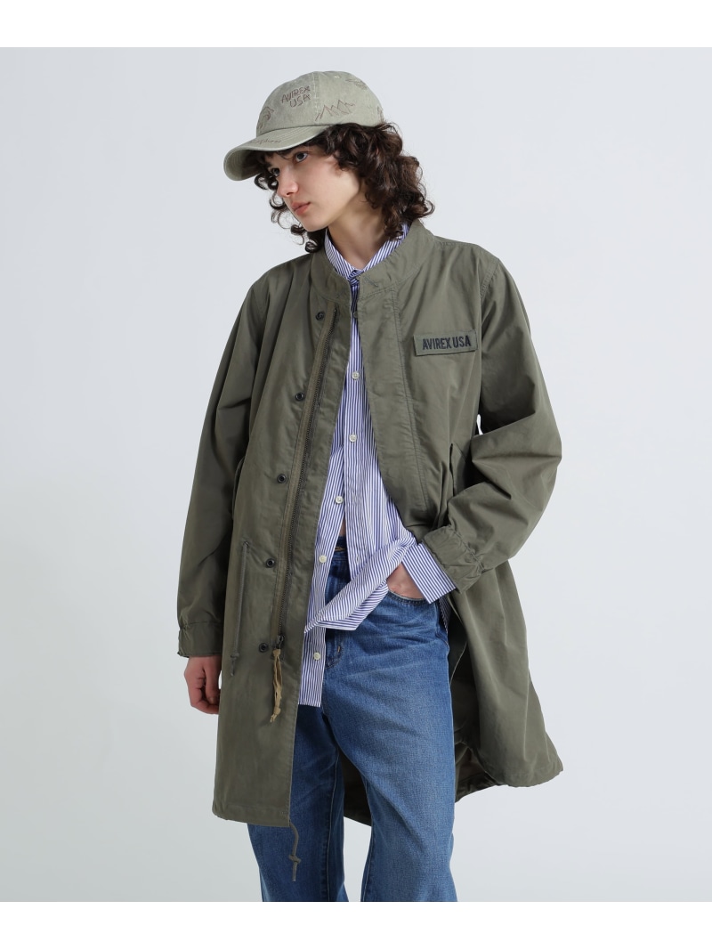 《WOMAN》TYPE M-65 FIELD COAT AVIREX アヴィレックス ジャケット・アウター ブルゾン・ジャンパー グリーン ブラック【送料無料】[ Fashion]｜US ONLINE STORE