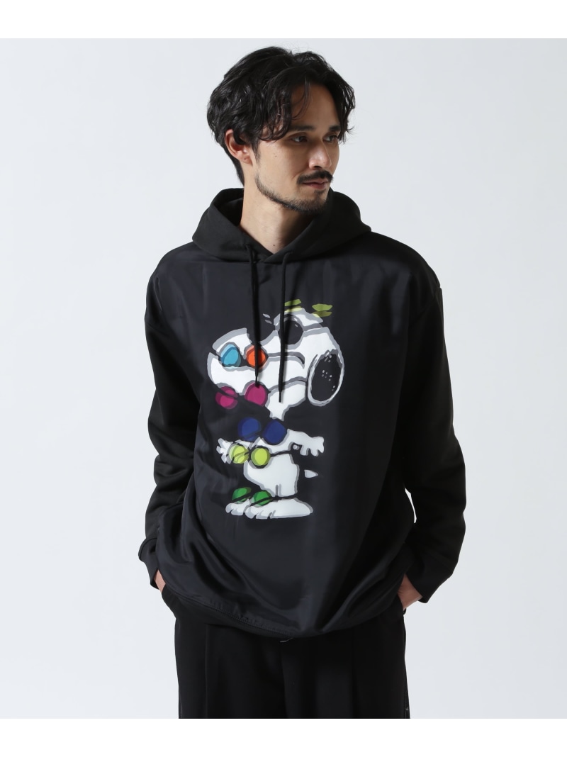 maxsix(マックスシックス)SUNGLASS SNOOPY PARKA 3D パーカー B\u00272nd ビーセカンド トップス パーカー・フーディー 黒いこと【貨物輸送無料】[ Fashion]
