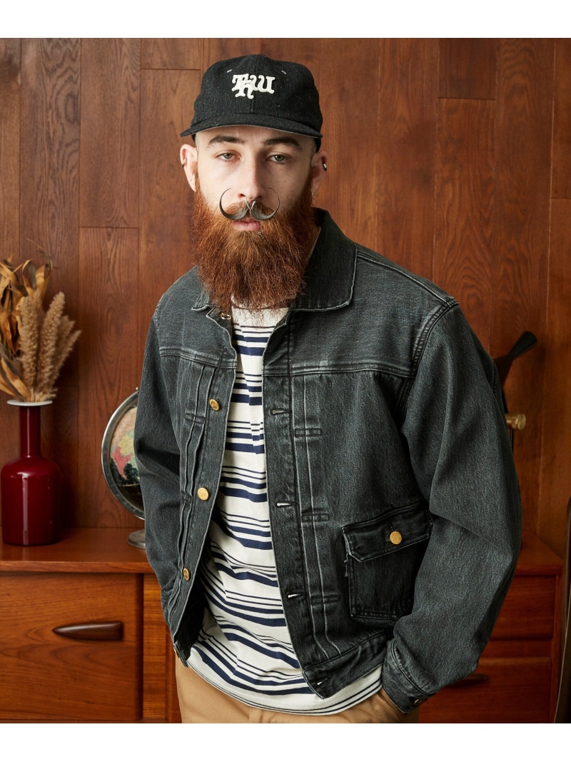 【SALE／50%OFF】LOT. 114 BLACK DENIM JACKET/ブラックデニムジャケット Schott 打つこと ジャケット・アウター 上衣・前掛け 黒いこと【RBA_E】【貨物輸送無料】[ Fashion]