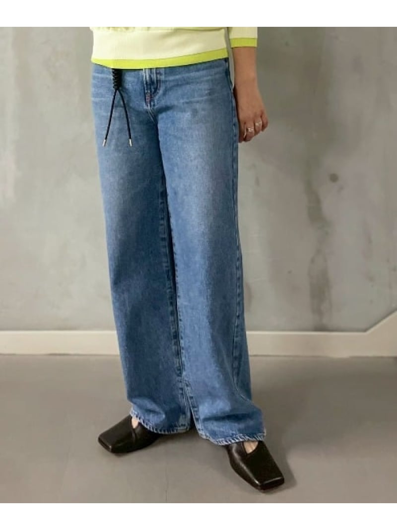 NEEDBY heritage(ニードバイヘリテージ)LUNA/ワイドストレート/N1C1006 B'2nd ビーセカンド パンツ ジーンズ・デニムパンツ ブルー【送料無料】[ Fashion]