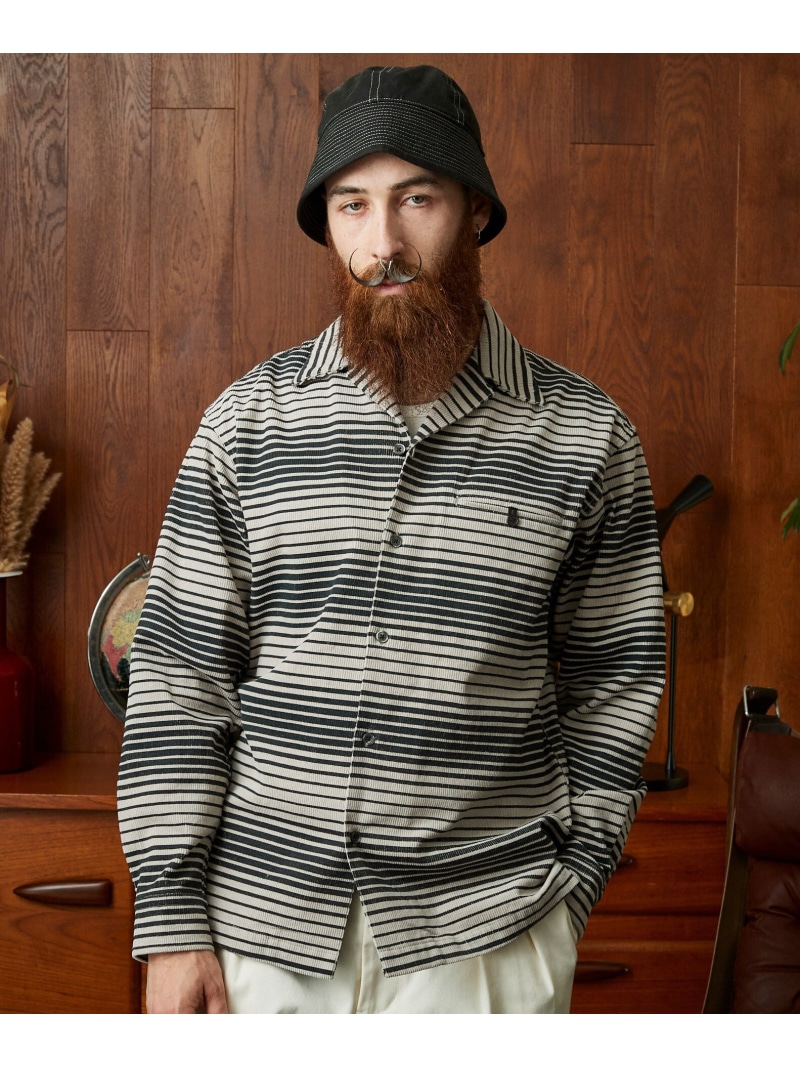 【SALE／30%OFF】CORDUROY LS SHIRT/コーデュロイ シャツ Schott ショット トップス シャツ・ブラウス ピンク グレー【RBA_E】【送料無料】[ Fashion]