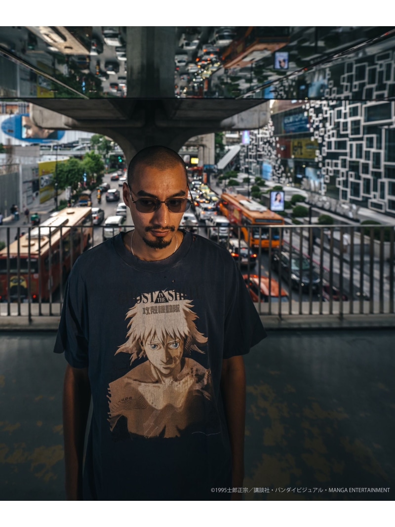 SAINT MICHAEL/セントマイケル/GS_SS TEE/GST IN THE S ROYAL FLASH ロイヤルフラッシュ トップス カットソー・Tシャツ ネイビー【送料無料】[ Fashion]｜US ONLINE STORE
