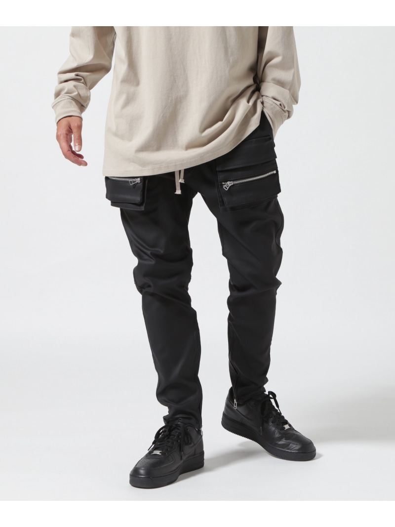 DankeSchon/ダンケシェーン/COATING FLAP POCKET PANTS LHP エルエイチピー パンツ その他のパンツ ブラック【送料無料】[ Fashion]｜US ONLINE STORE