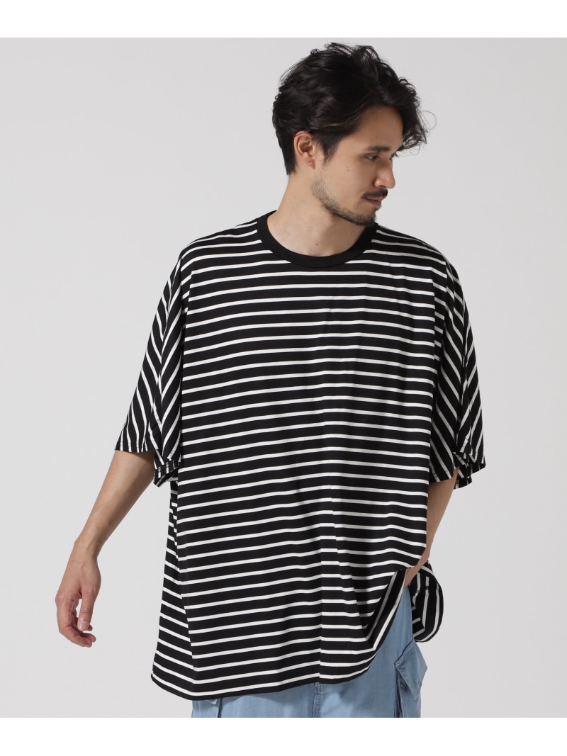 Seepage Border Crewneck Tシャツ MINEDENIM MINEDENIM(マインデニム) - Seepage Border Crewneck T-SH – Area
