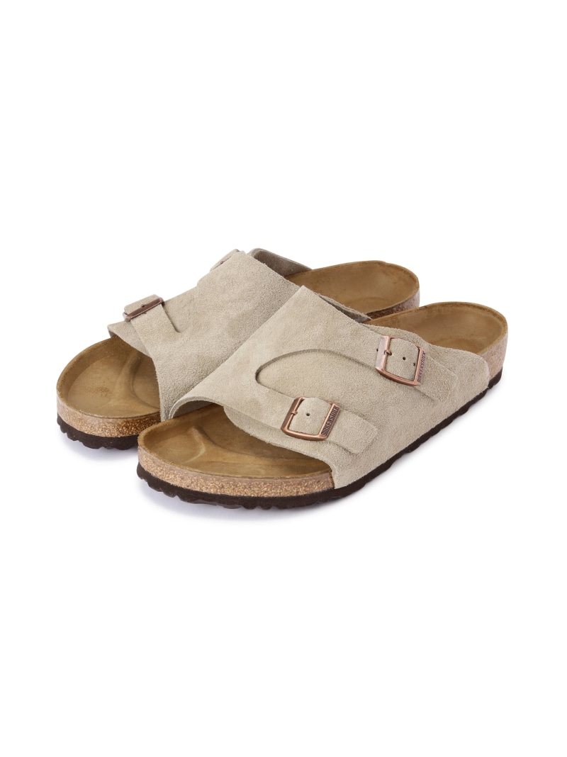 BIRKENSTOCK/ビルケンシュトック ZURICH チューリッヒ 50461 BEAVER ビーバー シューズ・靴 サンダル ブラック ベージュ【送料無料】[ Fashion]