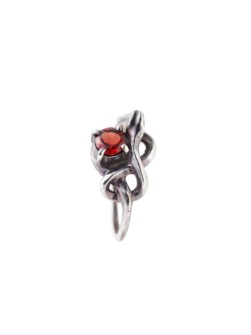 gunda/ガンダ/STEALTH HOOP PI/GARNET ROYAL FLASH ロイヤルフラッシュ ファッション雑貨 その他のファッション雑貨 シルバー【送料無料】[ Fashion]｜US ONLINE STORE 14,850円