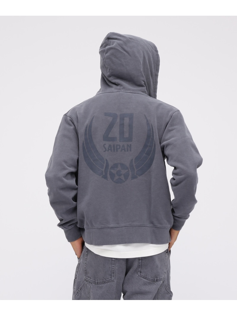 《WEB制限事項》FADE WASH ZIP UP PARKA \