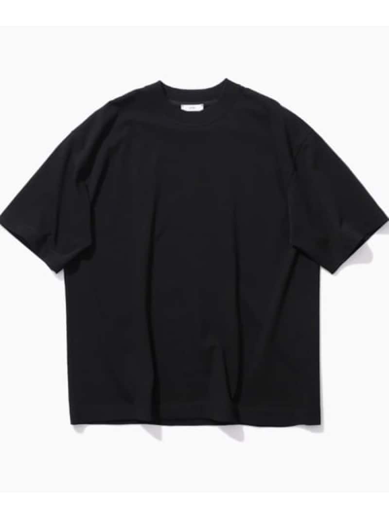 ATON (エイトン)FRESCA URAKE / CREWNECK T-SHIRT B'2nd ビーセカンド トップス カットソー・Tシャツ ブラック ネイビー【送料無料】[ Fashion]