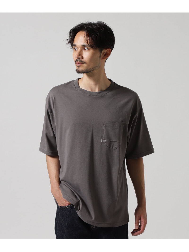 DENHAM/デンハム/MIJ ベーシック 7 POCKET SS TEE ROYAL FLASH ロイヤル閃光電球 トップス カットソー・プルオーバー 黒いこと 白いこと 薄墨色 米国海軍【貨物輸送無料】[ Fashion]
