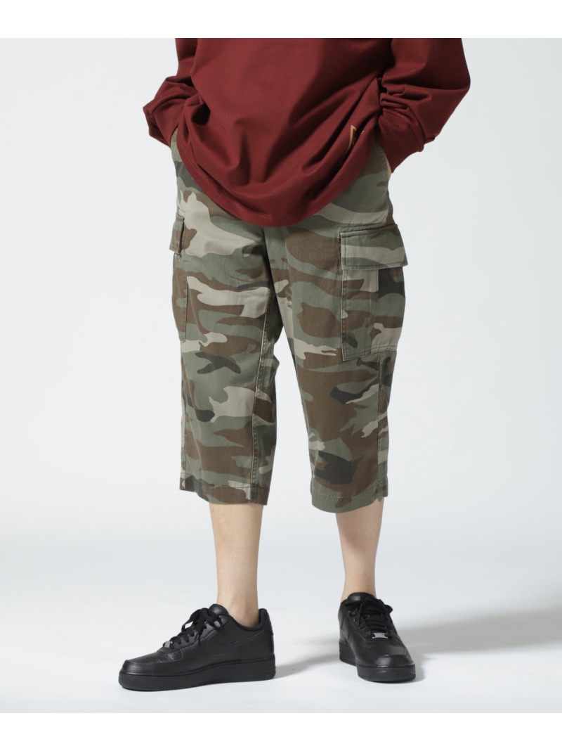 ベーシック ファティーグ クロップド パンツ/BASIC FATIGUE CROPPED PANTS AVIREX アヴィレックス パンツ その他のパンツ グレー カーキグリーン ブラック グリーン【送料無料】[ Fashion]