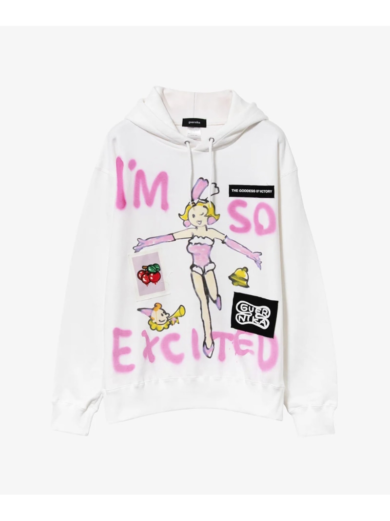 guernika×JUGGLER/JUGGLY Paint Parka/White ROYAL FLASH ロイヤルフラッシュ トップス カットソー・Tシャツ【送料無料】[ Fashion]