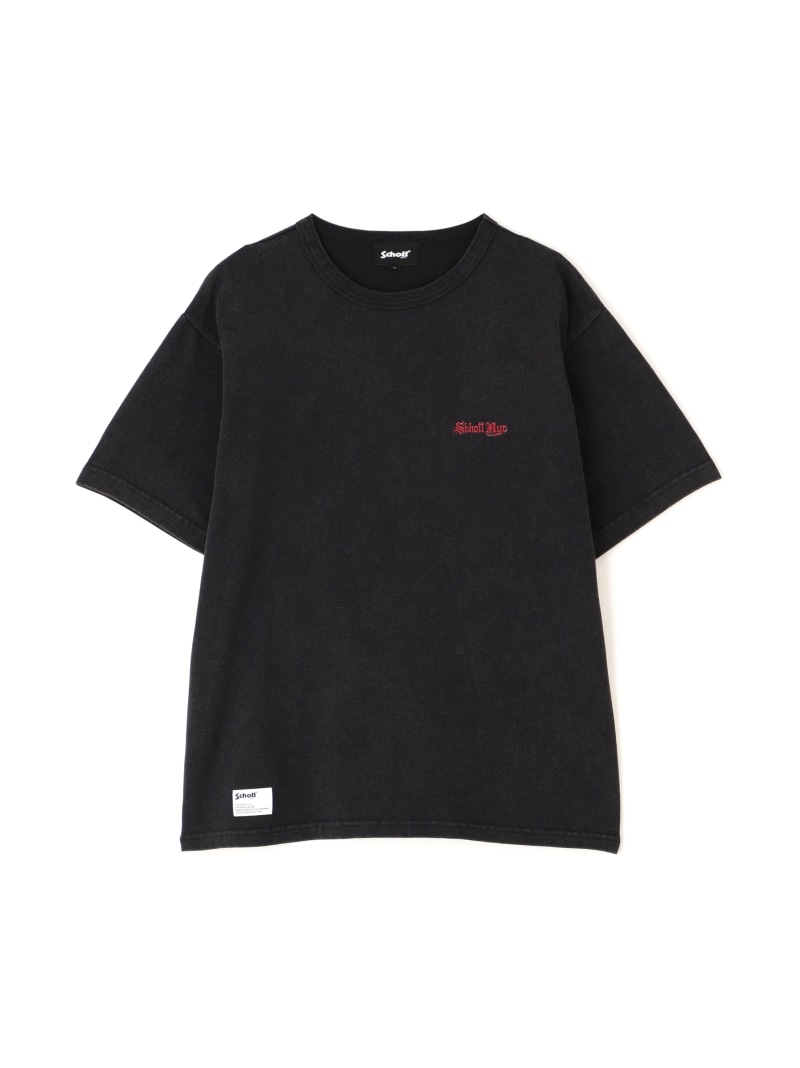 HEART OCTOPUS T-SHIRT/ハートオクトパス Tシャツ Schott ショット トップス カットソー・Tシャツ ブラック ホワイト ネイビー【送料無料】[ Fashion]