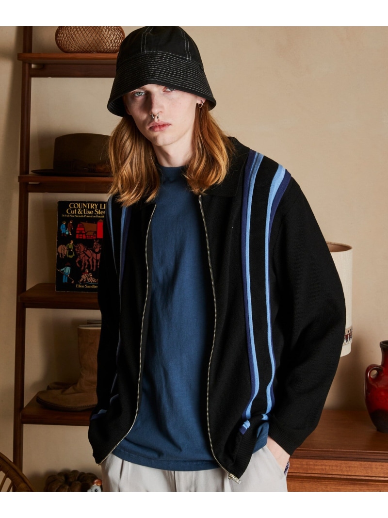 美品 Schott ショット モヘア カーディガン ゼブラ XL セーター 美品 Schott ショット モヘア カーディガン ゼブラ XL セーター