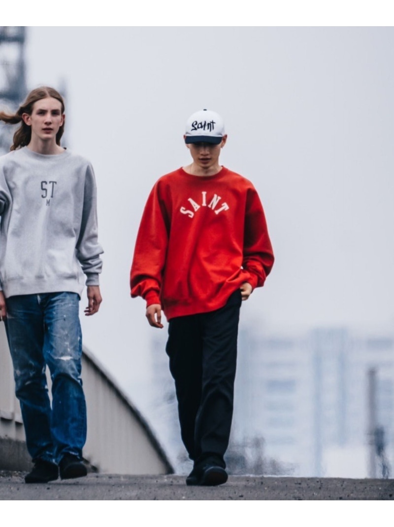 超特価sale開催】 SAINT MICHAEL セント マイケル CRW SWT FAITH RED