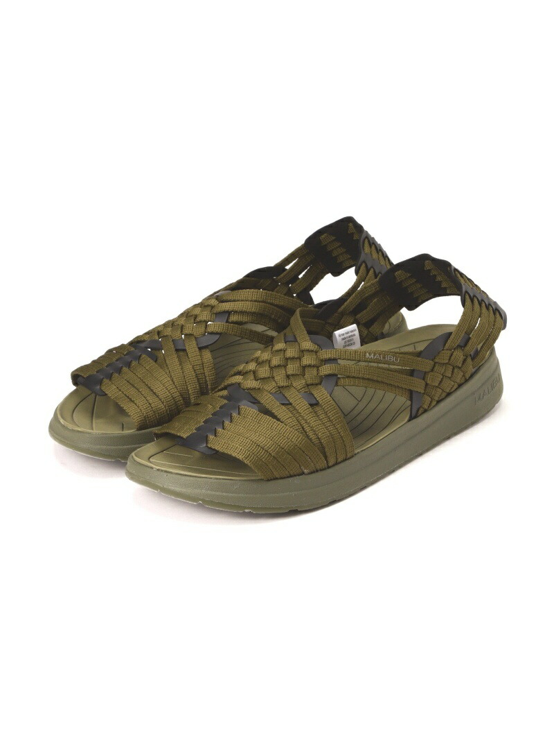 【SALE／20%OFF】MALIBU SANDALS(マリブサンダルズ) ｜CANYON(UNISEX)OLIVE B'2nd ビーセカンド シューズ・靴 サンダル グリーン【RBA_E】【送料無料】[ Fashion] 8,580円