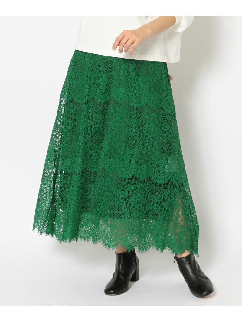 Sugar Rose Import シュガーローズ Original スカラップレース2wayスカート